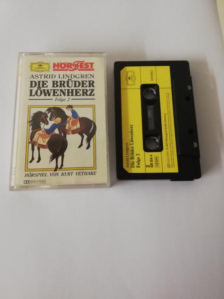 Die Brüder Löwenherz Folge 2 Schwarz mit Gelben Aufkleber 420614-4 Deutsche Grammophon