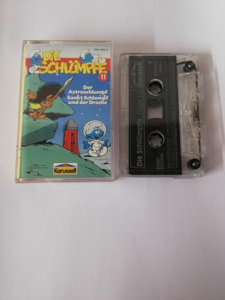 Die Schlümpfe Folge 11 Transparent mit Weißen Druck 552 435-4 Karussell