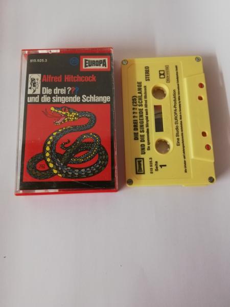 Die Drei Fragezeichen Folge 25 und die singende Schlange 4-fach Silber geschraubt Gelb 515925.3 Europa