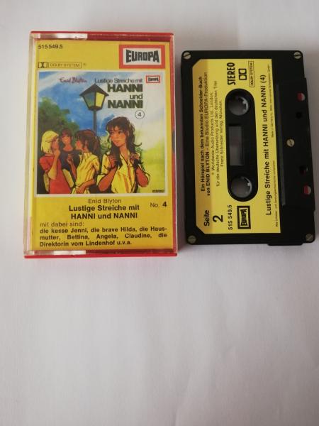 Hanni und Nanni Folge 4 Lustige Streiche mit Hanni und Nanni 5-fach Silber geschraubt Schwarz mit Gelben Aufkleber 515549.5 Europa