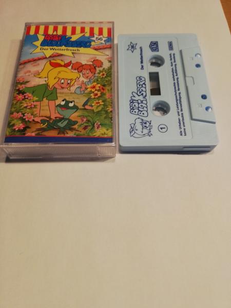 Bibi Blocksberg Folge 56 Der Wetterfrosch Weiß mit Blauen Druck 4.27656 Kiosk(Blaues Cover)