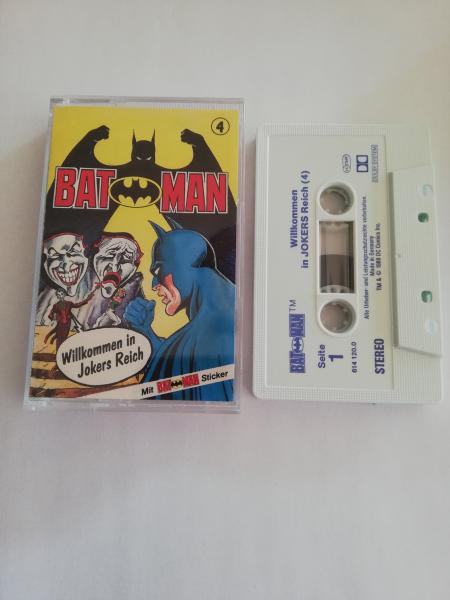 Batman Folge 4 Willkommen in Jokers Reich Weiß mit Blauen Druck 495697-215 /614120.0 OHHA