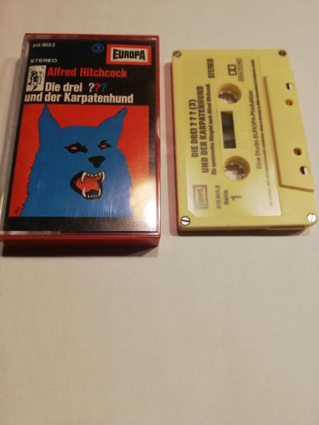 Die Drei Fragezeichen Folge 3 und der Karpatenhund 4-fach Silber geschraubt Gelb 515903.2 Europa