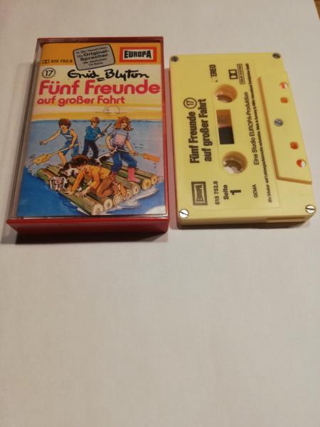 Fünf Freunde Folge 17 auf großer Fahrt 5-fach Silber geschraubt Gelb 515752.8 Europa