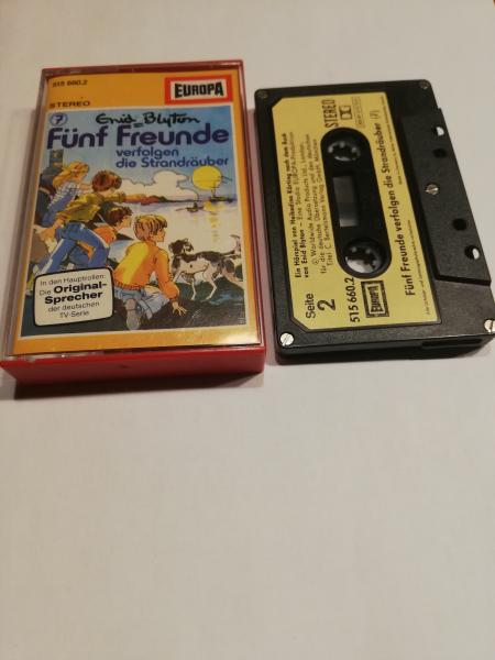 Fünf Freunde Folge 7 verfolgen die Strandräuber 5-fach Silber geschraubt Schwarz mit Gelben Aufkleber 515660.2 Europa