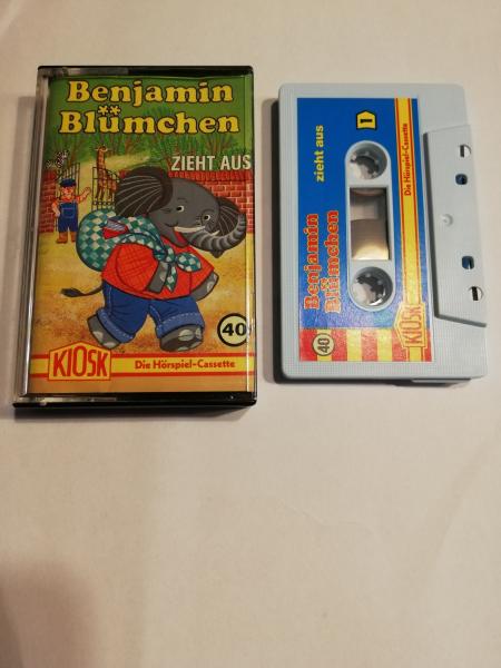 Benjamin Blümchen Folge 40 Zieht aus Weiß mit Blauen Cover 4.27540 CD Kiosk