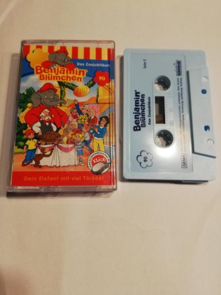 Benjamin Blümchen Folge 90 Das Zoojubiläum Weiß mit Blauen Druck 4.27590 Kiddinx