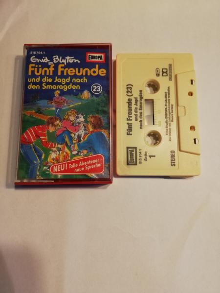 Fünf Freunde Folge 23 und die Jagd nach den Smaragden Weiß mit Schwarzen Druck 515764.1 Europa