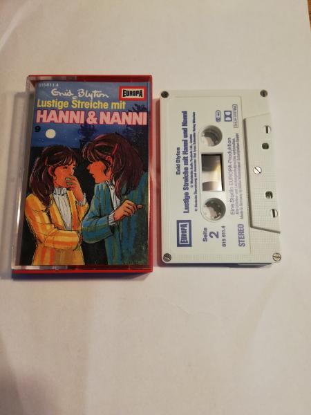 Hanni und Nanni Folge 9 Lustige Streiche mit Hanni & Nanni 5-fach Silber geschraubt Weiß mit Blauen Druck 515611.4 Europa