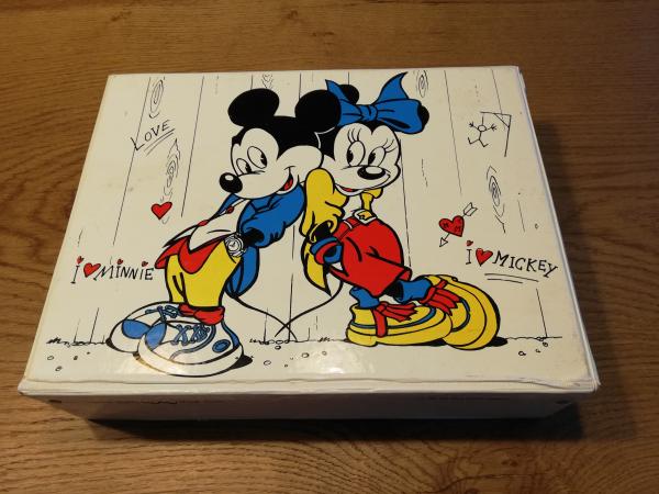 Kassettenkoffer 30er Mickey & Minnie Mouse 1985 Walt Disney