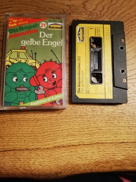 Die Ampelmännchen Folge 21 Der gelbe Engel Schwarz mit Gelben Aufkleber 827264-5 Karussell