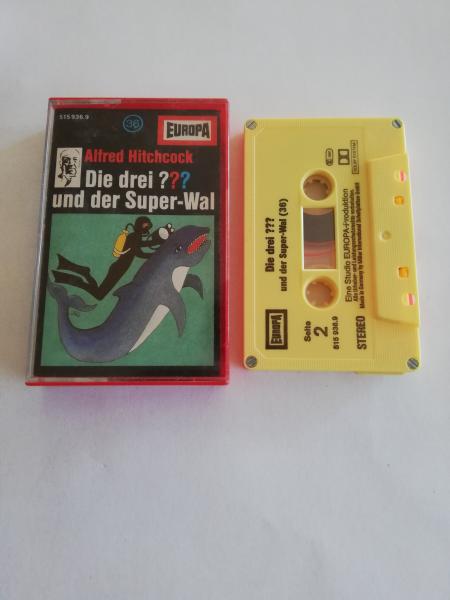 Die Drei Fragezeichen Folge 36 und der Super-Wal 4-fach Silber geschraubt Gelb 515936.9 Europa