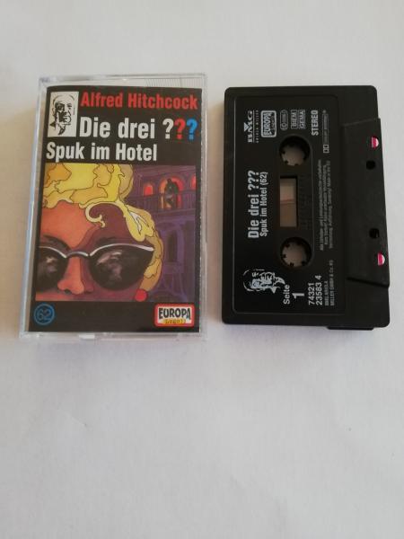 Die Drei Fragezeichen Folge 62 Spuk im Hotel Schwarz mit Weißen Druck 7432123583 4 Europa