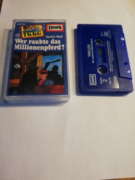 TKKG Folge 33 Wer raubte das Millionenpferd Mattblau  490751-209 Europa