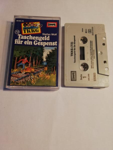 TKKG Folge 72 Taschengeld für ein Gespenst Grau mit Schwarzen Druck 490265-215 Europa