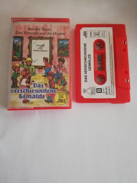 Das verschwundene Gemälde Rot mit Weißen Aufkleber 26.0073 Bella Musica