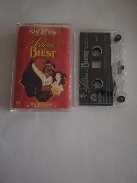 Die Schöne und das Biest Das Original Hörspiel zum Film Transparent mit Weißen Druck 060359-4 Walt Disney