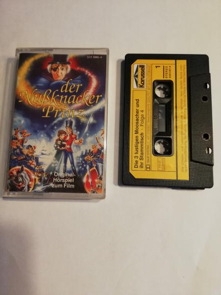 Der Nußknacke-Prinz Schwarz mit Gelben Aufkleber 511086-4 Karussell(Fehldruck Seite 2 Die lustigen Moosacher und ihr Stammtisch 849597-4)