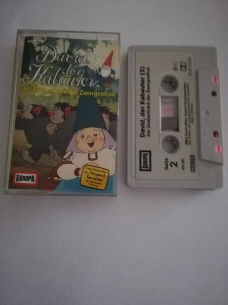 David der Kabauter Folge 2 Der Zaubertrunk der Zwergenfrau Grau mit Grauen Aufkleber 490282-215 Europa