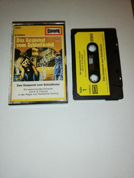 Das Gespenst vom Schloßhotel Schwarz mit Gelben Aufkleber 4323/ 515591.6 Europa