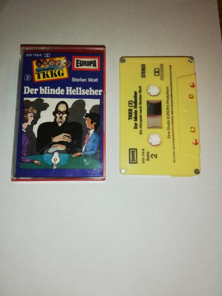TKKG Folge 2 Der blinde Hellseher 4-fach Silber geschraubt Gelb 515719.6 Europa