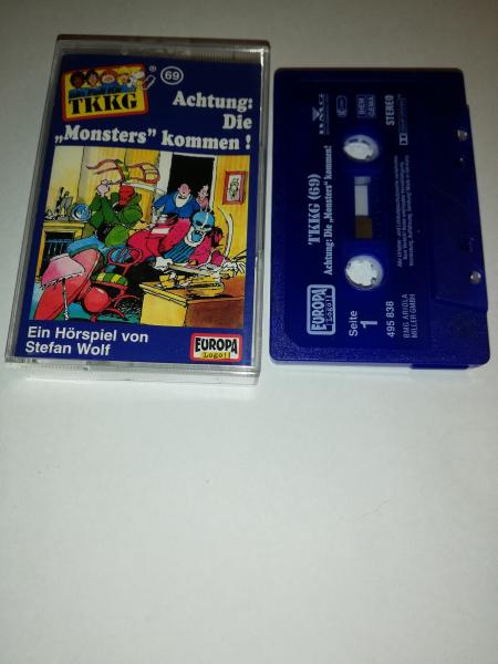 TKKG Folge 69 Achtung: Die "Monsters" kommen ! Blau 495838 PC 209 Europa