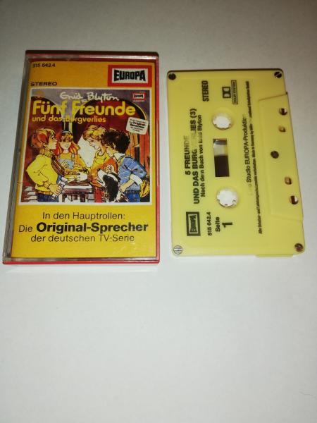 Fünf Freunde Folge 3 und das Burgverlies 5-fach Silber geschraubt Gelb 515642.4 Europa