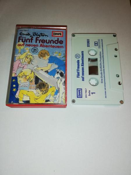 Fünf Freunde Folge 21 auf neuen Abenteuern 4-fach Silber geschraubt Weiß Blau 515758.7 Europa