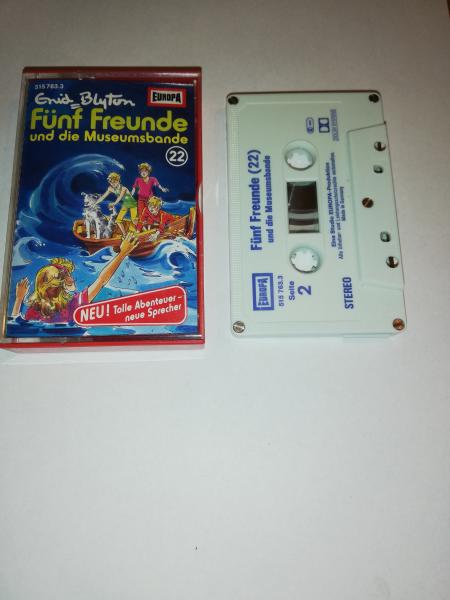 Fünf Freunde Folge 22 und die Museumsbande 5-fach Silber geschraubt Weiß Blau 515763.3 Europa