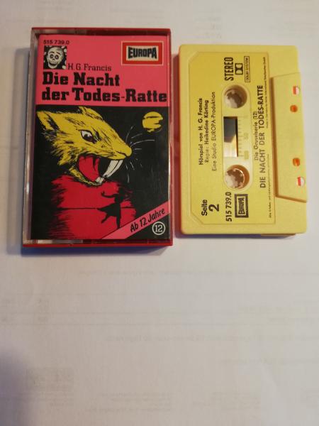 H.G.Francis Folge 12 Die Nacht der Todes-Ratte Gelb mit Gelben Aufkleber 515739.0 Europa