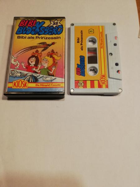 Bibi Blocksberg Folge 32 als Prinzessin 5-fach Silber geschraubt Weiß mit Gelben Aufkleber 4.27632 CD Kiosk