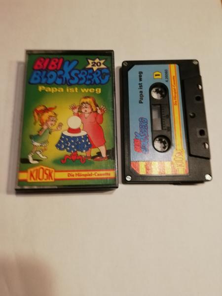 Bibi Blocksberg Folge 20 Papa ist weg 4-fach Silber geschraubt Schwarz mit Blauen Aufkleber 4.26060 CD Kiosk
