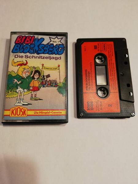 Bibi Blocksberg Vol.1 Die Schnitzeljagd 4-fach Schwarz geschraubt Schwarz mit Roten Aufkleber 59128-9 Sonderauflage Sonocord