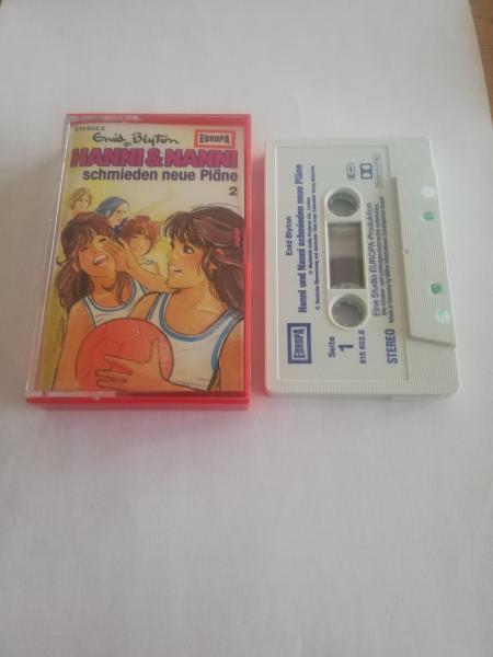 Hanni und Nanni Folge 2 schmieden neue Pläne Weiß mit Blauen Druck 515602.5 Europa