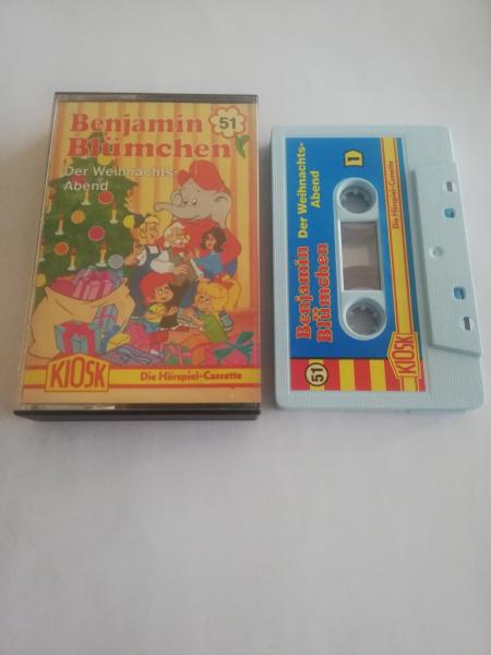 Benjamin Blümchen Folge 51 Der Weihnachtsabend Weiß mit Blauen Druck 4.27551 Kiosk