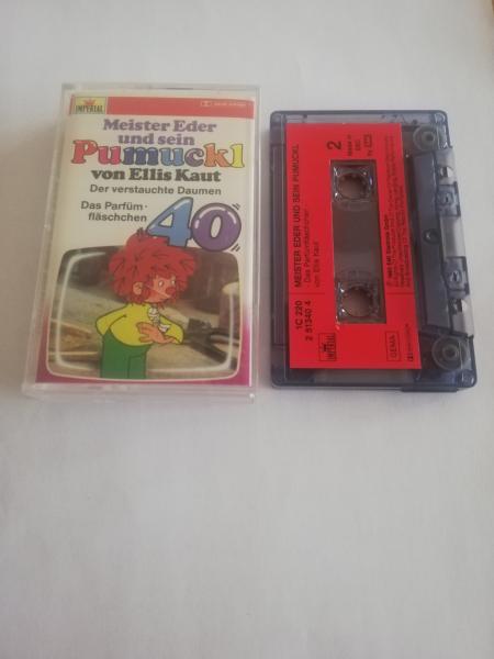 Pumuckl Folge 40 Der verstauchte Daumen/Das Parfümfläschchen Transparent mit Roten Aufkleber 1C 220251340 4 EMI