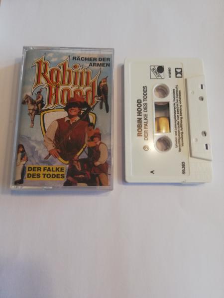 Robin Hood Folge 3 Der Falke des Todes Weiß mit Schwarzen Druck 99.353 Junior(Cover von innen beschrieben)