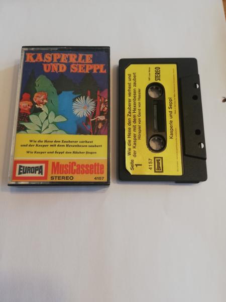 Kasperle und Seppl Schwarz mit Gelben Aufkleber 4157 Europa