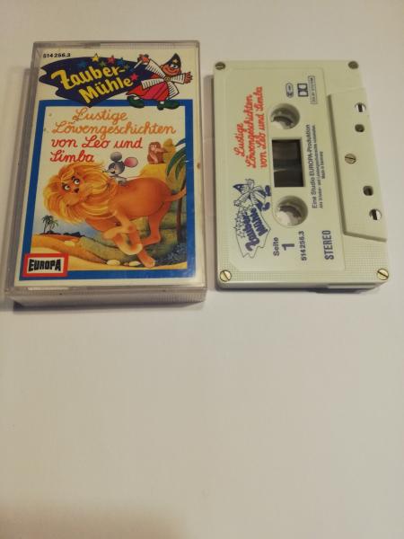 Zaubermühle Lustige Löwengeschichten von Leo und Simba 5-fach Silber geschraubt Weiß mit Rot Blauen Druck 514256.3 Europa