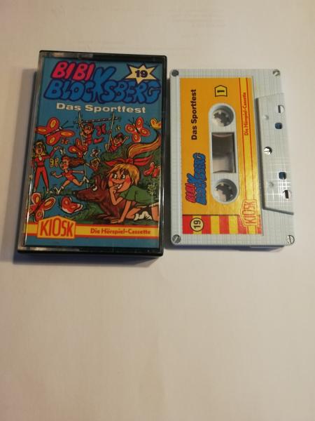 Bibi Blocksberg Folge 19 Das Sportfest 5-fach Silber geschraubt Weiß mit Gelben Aufkleber 4.27619 CD Kiosk