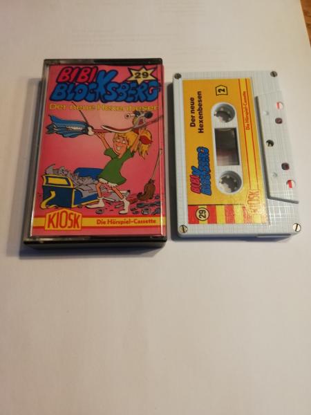 Bibi Blocksberg Folge 29 Der neue Hexenbesen 5-fach Silber geschraubt Weiß mit Gelben Cover 4.27629 CD Kiosk