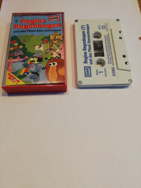 Regina Regenbogen Folge 2 und das Pferd Sternschnuppe 4-fach Silber geschraubt Weiß mit Blauen Druck 515232.1 Europa