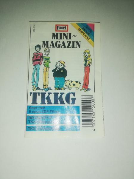 TKKG Mini-Magazin Heft Europa