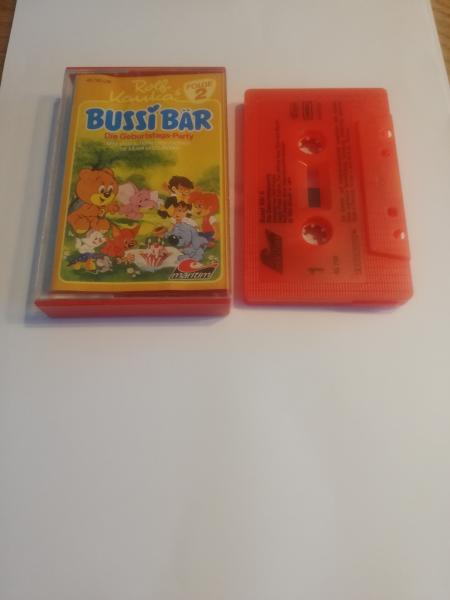 Bussi Bär Folge 2 Die Geburtstagsparty Rot mit Schwarzen Druck 48790 UW Maritim