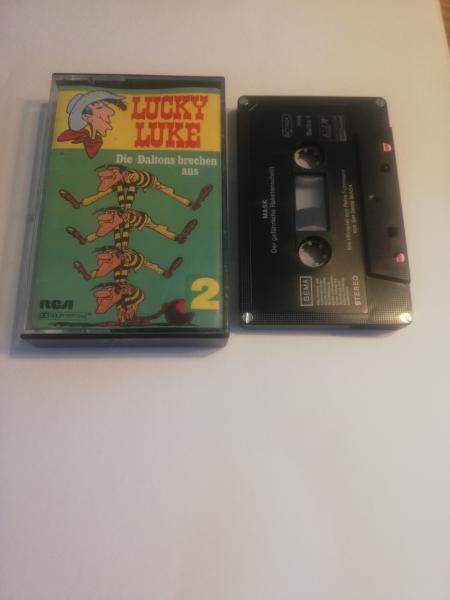 Lucky Luke Folge 2 Die Daltons brechen aus Schwarz mit Silbernen Druck CK 70625 RCA