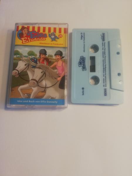 Elea Eluanda Folge 21 Abenteuer in Frankreich Weiß mit Blauen Druck 4.28121 Kiddinx