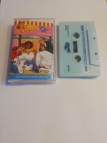 Elea Eluanda Folge 24 Das kranke Einhorn Weiß mit Blauen Druck 4.28124 Kiddinx