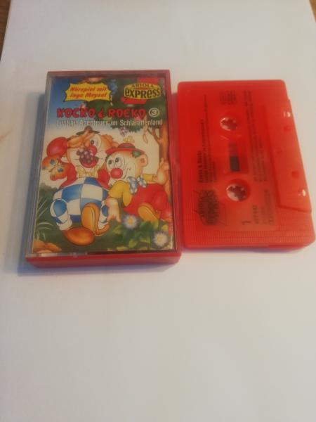 Kocko & Rocko Folge 3 Lustige Abenteuer im Schlaraffenland Rot mit Schwarzen Druck 497842-215 Ariola Express