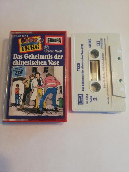 TKKG Folge 20 Das Geheimnis der chinesischen Vase Weiß Blau 515737.4 Europa