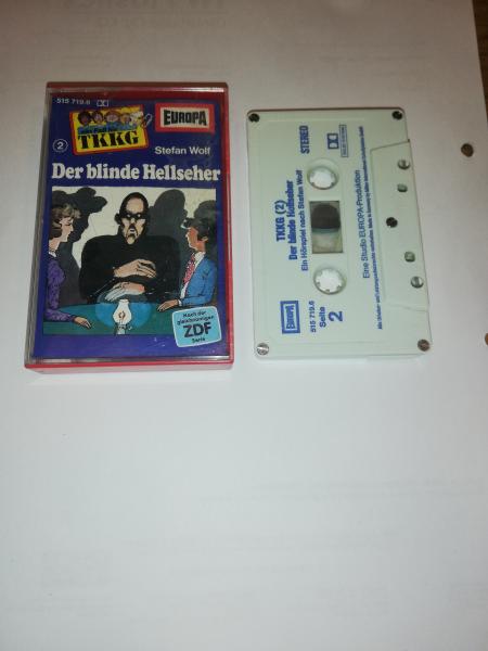 TKKG Folge 2 Der blinde Hellseher 5-fach Silber geschraubt Weiß Blau 515719.6 Europa